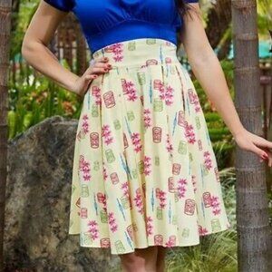 EUC Tiki Jun Skirt - Pinup Couture